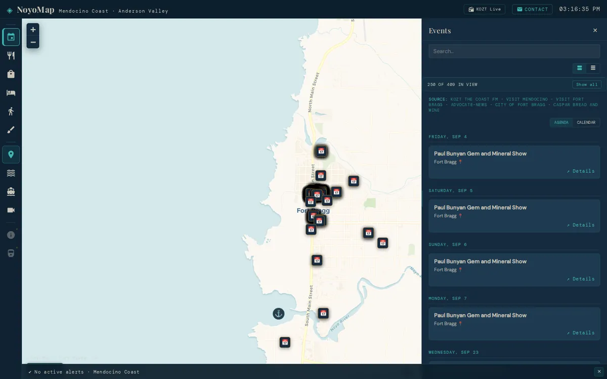 Screenshot of NoyoMap